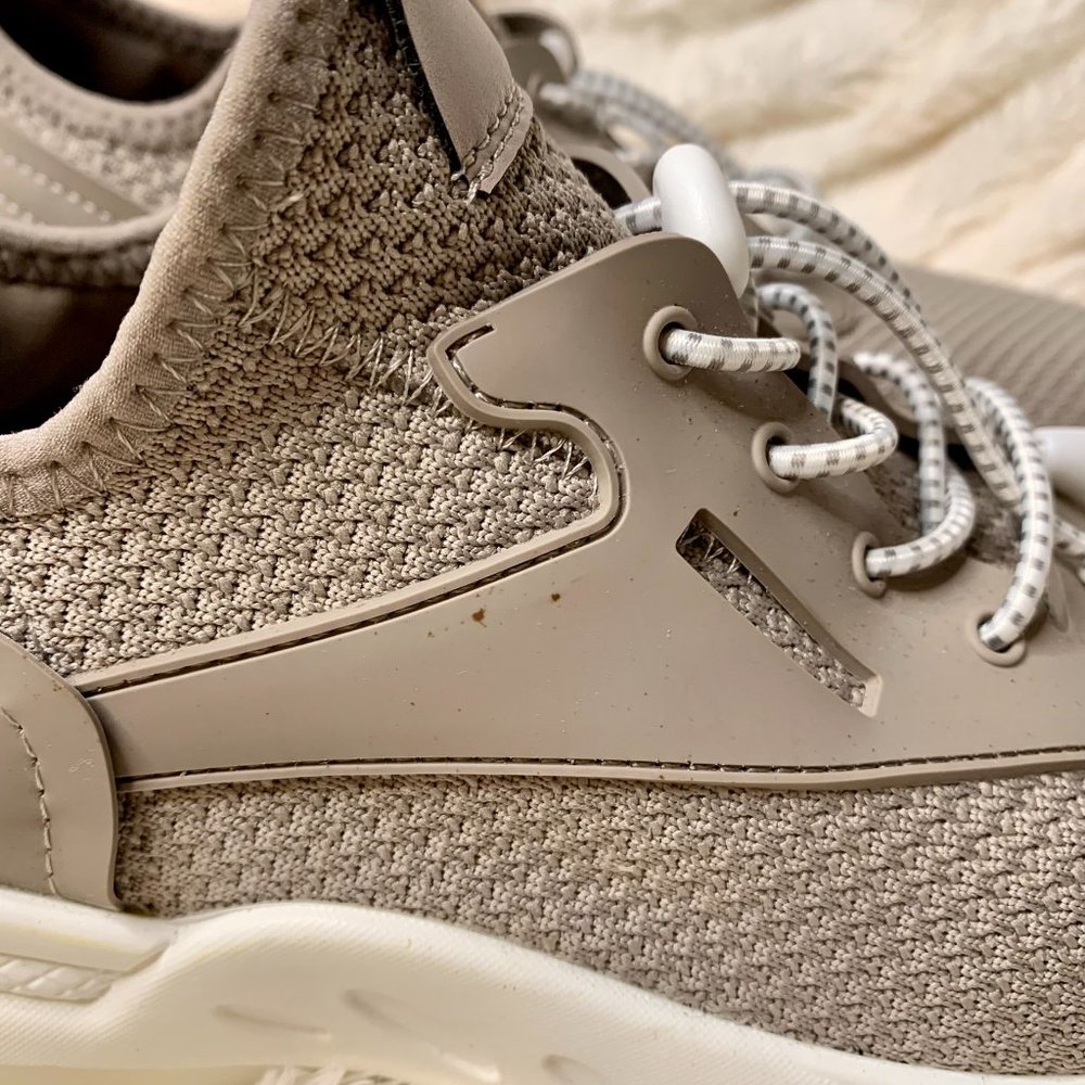 Steve Madden Myles Taupe Chunky Sneakers Comfortable Neutral Athletic Shoes 11M - Picture 6 of 10